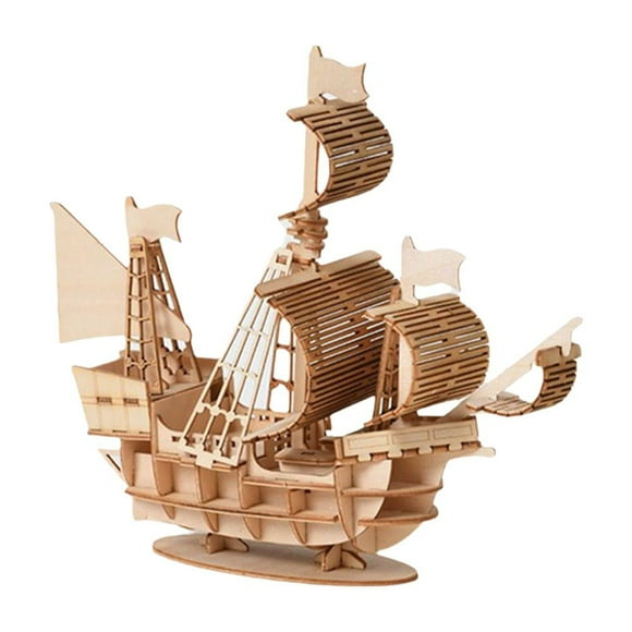 3D Wooden Puzzle For Assembly Puzzle Wood Craft Kit For Boys Age 8-12 Projects Puzzles 3D Building Wooden Science Assemb Q3Y5
