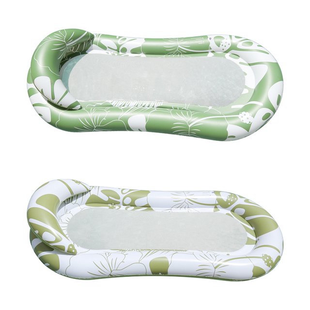 Hamaca de agua, cama flotante inflable, fila flotante, hamaca de agua, sillón reclinable inflable, fila flotante