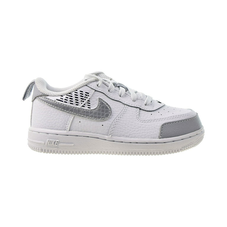 Nike Force 1 LV8 2(TD) Toddlers' Shoes White-Wolf Grey-Black ck0830-100 