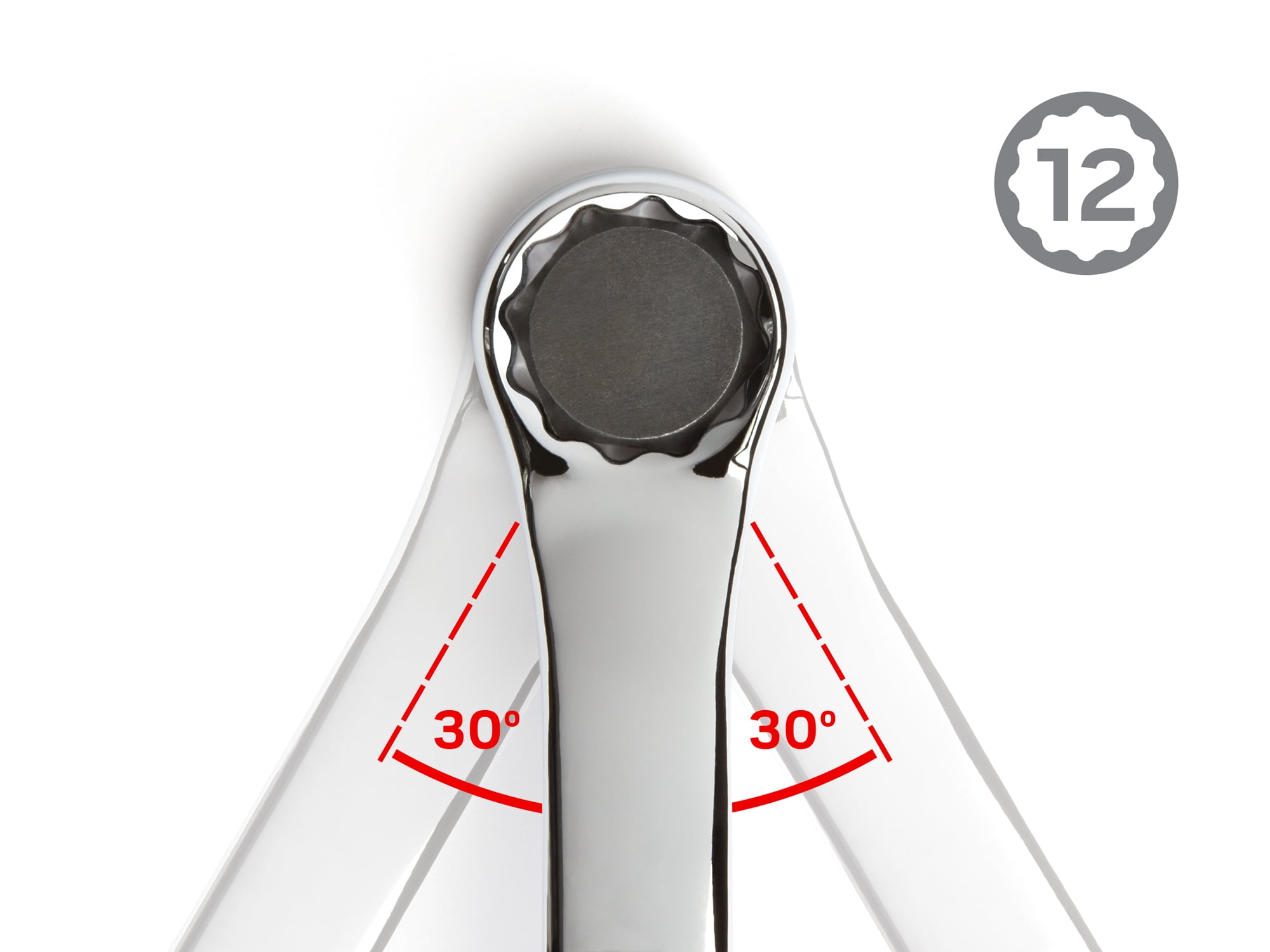 TEKTON Combination Wrench Set, 8-Piece (25-32 mm) | WCB90203