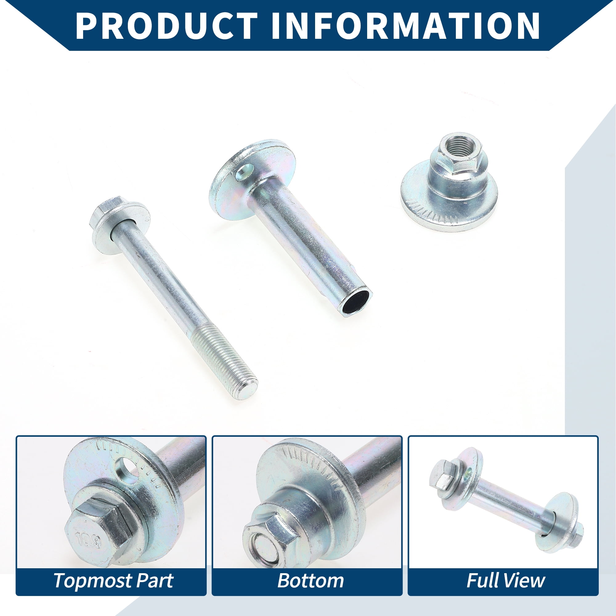 Unique Bargains Camber Alignment Bolt Kit For TOYOTA HIGHLANDER 2001-2003 Metal