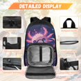 thumbnail image 3 of KUIFORTI Pink Axolotl Bookbag with Lunch Box, 4Pcs Kids Backpack Set for Elementary School Students, Lightweight Boys Girls School Bag with Pencil Pouch Water Bottle Sleeve Back to School Supplies, 3 of 7