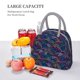 thumbnail image 5 of Disketp Cute Line Fish Bolsa Térmica para Almuerzo, Lonchera con Abertura Amplia y Gran Capacidad, Organizador Reutilizable para Mujeres, Hombres y Adultos, 5 of 6