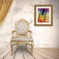 thumbnail image 3 of Burkhart, Monika 26x32 Gold Ornate Wood Framed with Double Matting Museum Art Print Titled - Color Crave II, 3 of 4