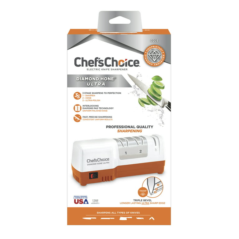 Chefologist Set of (3) 3-Stage Knife Sharpeners with Gift Boxes – Sundown  Liquidations