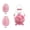 C, variant on HOARBOEG Easter Bunny Fillable Plastic Egg Candy Box Egg-Shaped Container for Treats Party Favor Gift Basket StufferContainer with Lid Decorative Apothecary Jar, Home Kitchen Organizer