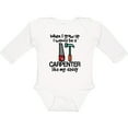 thumbnail image 3 of Inktastic Future Carpenter Builder Like Daddy Boys Long Sleeve Baby Bodysuit, 3 of 5