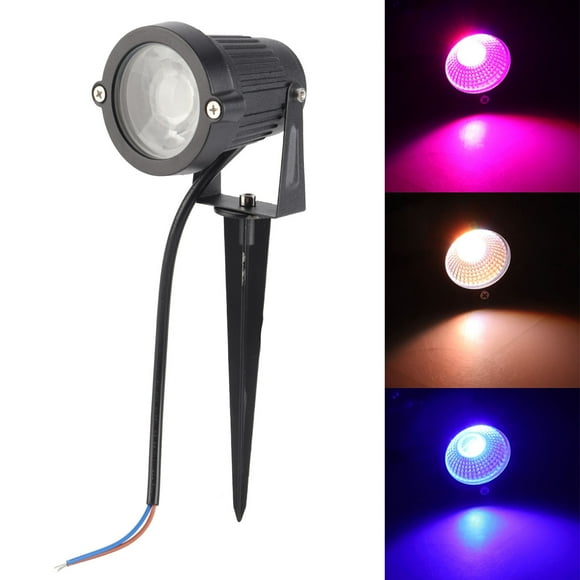 LED Spotlight, Outdoor LED Spotlights 6W, 3000K Warm White, Outdoor Use, Metal Ground Stake, Flag Light, RGB Outdoor, Basic Handheld Flashlights