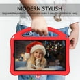 thumbnail image 6 of Kids Case for Lenovo Smart Tab M10 Plus FHD 10.3" Android Tablet, Shockproof Light Weight Protective Stand Case for Lenovo Tab M10 FHD Plus (TB-X606F/TBX606X) 10.3" Tablet, RED, 6 of 7