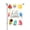 Color 10, variant on Amhnf Welcome Cow With American Flag Sunglasses And Bow Garden Flag For Home Outdoor Garden Yard Decor 12x18 inch