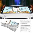 thumbnail image 5 of Windshield Sun Shade Foldable Car Front Window Sunshade For Car Suv Trucks Vans - Best Heat Shield Blocker Visor Cover Blocks Uv Rays And Keeps Your Vehicle Cool-Medium, 5 of 5