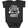 thumbnail image 3 of Inktastic Future Goth Like My Aunt with Skulls Boys or Girls Baby Bodysuit, 3 of 5