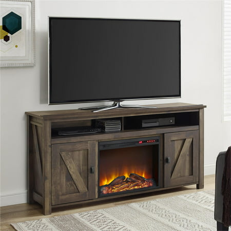 Ameriwood Home Farmington Electric Fireplace TV Console for TVs up to 60