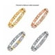 thumbnail image 5 of Guardurnaity de acero para mujer, joyería de cristal a la moda, pulseras de decoración, accesorio de brazalete, viaje de vacaciones, trabajo diario Ropa, zapatos y accesorios Miscelánea Plata Guardurnaity AP015220-01, 5 of 6
