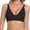 Black, variant on Wireless Bras Women Seamless No Underwire Push Up Bra Supportive Deep V Bralette Everyday Comfortable T-Shirt Bra