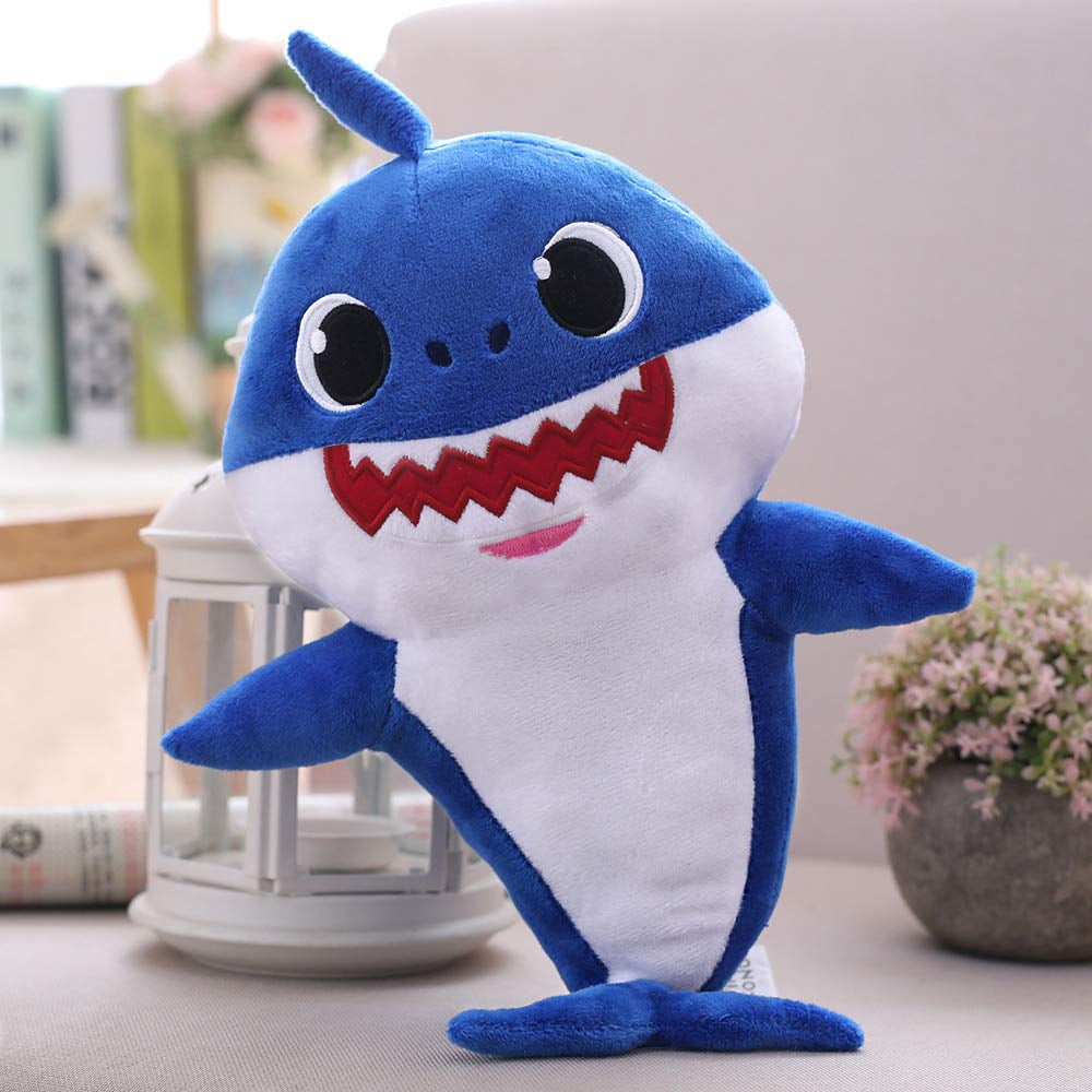 baby shark stuffed animal that sings english