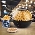 thumbnail image 2 of Costway 6QT Stirring Popcorn Machine Popcorn Popper Maker w/Nonstick Plate Black, 2 of 10