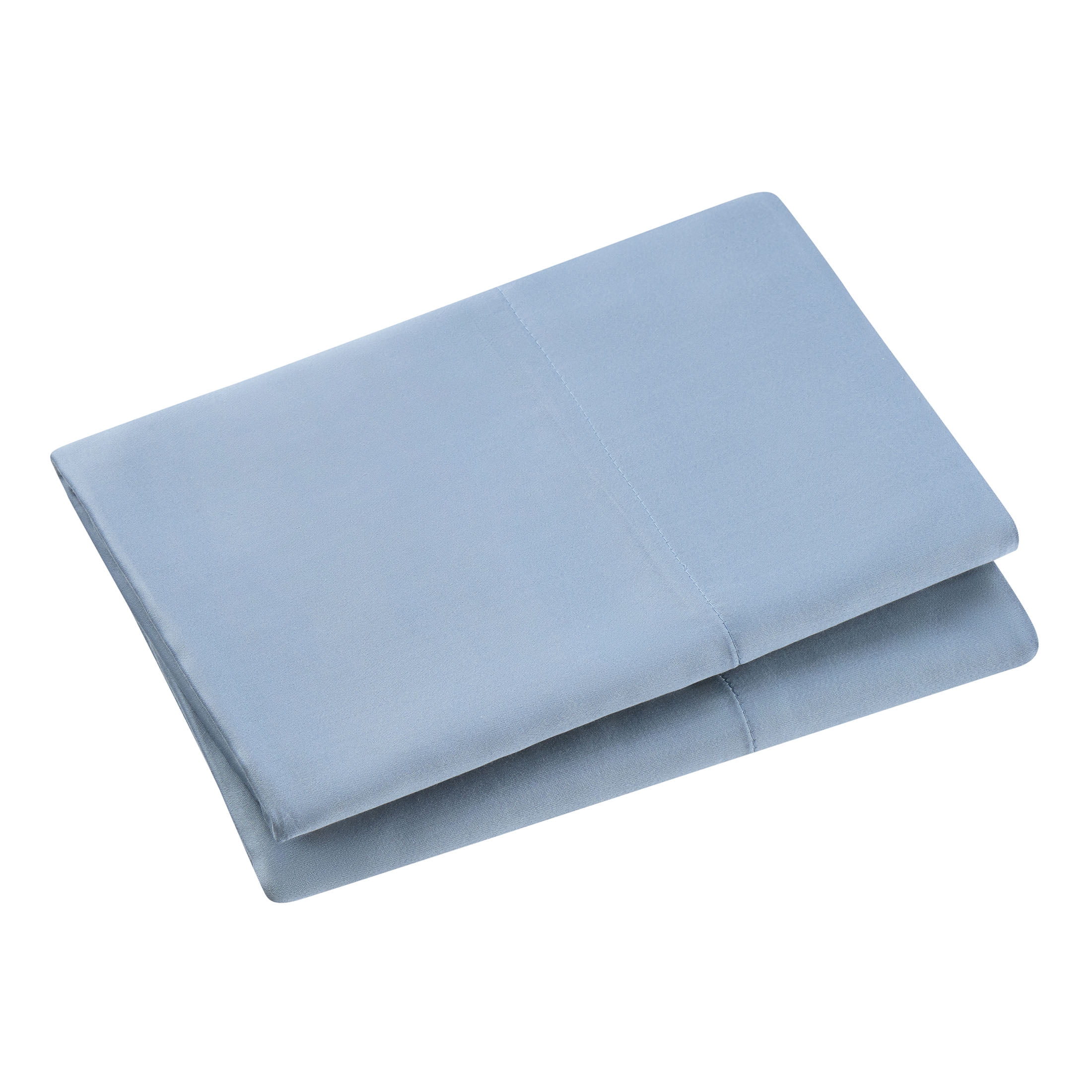 Allswell Soft & Silky Blue Illusion Rayon Derivede from Bamboo Sateen Pillowcases, Standard/Queen (2 Count)