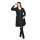 thumbnail image 1 of Vestido con cierre frontal y cinto Roman Fashion /Tallas Extras, 8016 (Negro) negro 40, 1 of 5