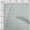 thumbnail image 2 of oneOone Silk Tabby White Fabric Floral Ditsy Dress Material Fabric Print Fabric By The Yard 42 Inch Wide, 2 of 4