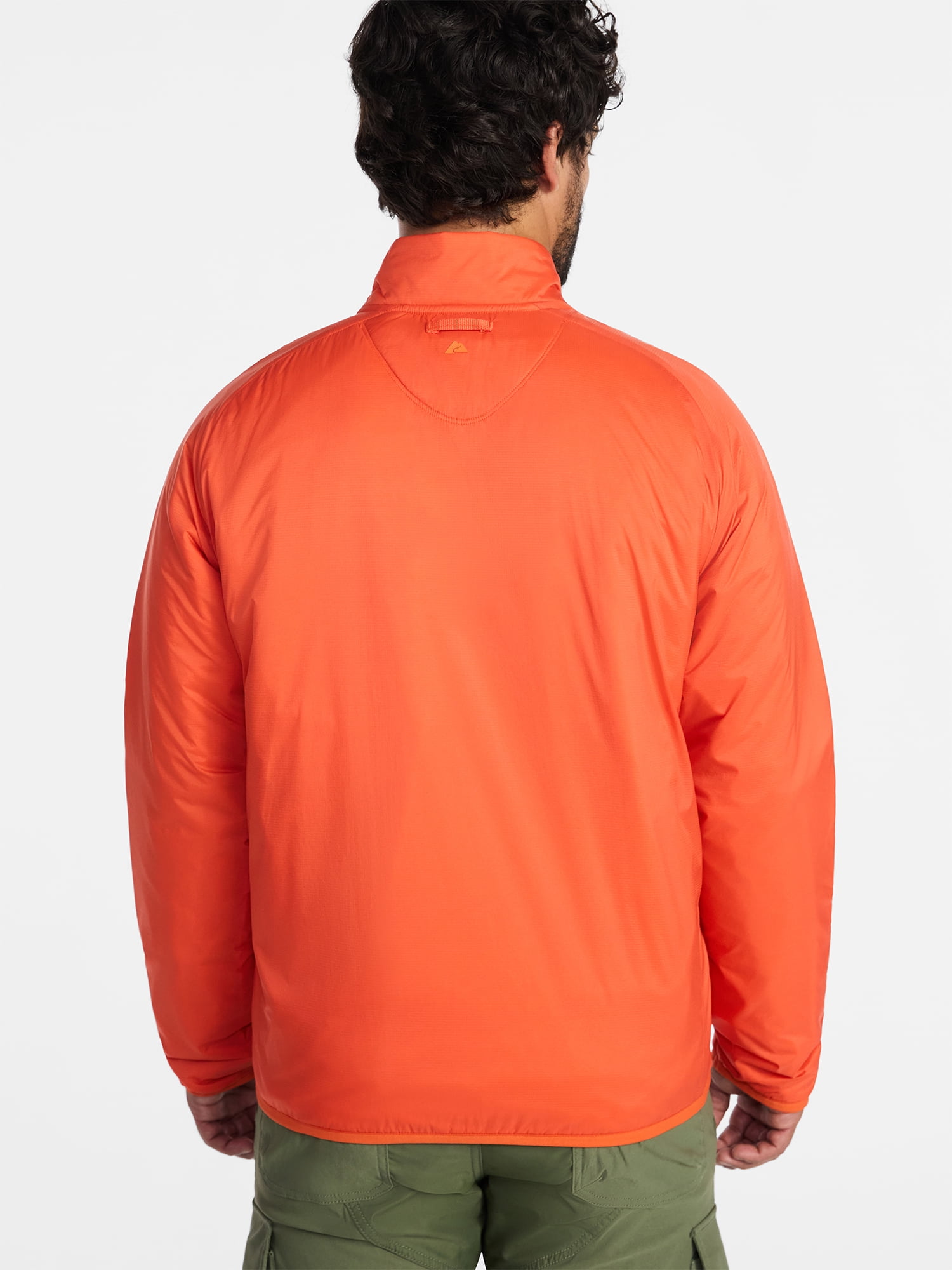 Ozark Trail Men's and Big Men's Light Insulated Nylon Zip Jacket, Sizes S-3XL
