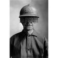 thumbnail image 2 of Chain Screens On Steel Helmet To Protect World War I Soldiers' Eyes From Fragments Of Shell History, 2 of 2