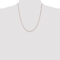 thumbnail image 5 of Solid 14K Rose Gold 1.6mm Diamond-cut Cable with Lobster Lock Chain - 22", 5 of 8