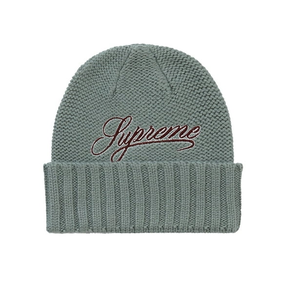 Supreme Script Logo Beanie, from StockX