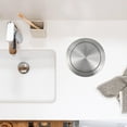 thumbnail image 4 of Stainless Steel Kitchen Garbage Can Grommet Swing Lid Trash Can Lid Flap Lid, 4 of 9