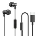 thumbnail image 1 of Type C In Ear Wired Headphones with Subwoofer and Mic for Gaming and Music TPE Cable Comfortable, 1 of 8