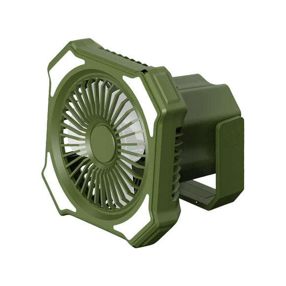 EGNMCR Portable Tent Camping Fan, 10 Hour, Camping Flashlight, Desktop Fan With 4000 MAh Energy Storage Clip And Remote Control, Rechargeable USB Barbecuefa fan fan