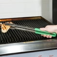 thumbnail image 2 of Vollrath 16" Tongs With Antimicrobial Protection, Green, 2 of 4