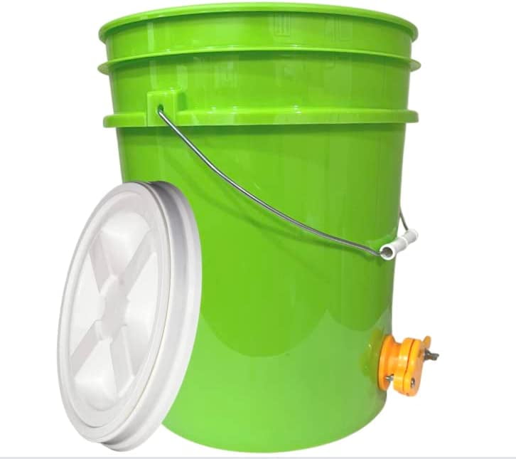 Plastic Honey Food Grade Bucket with Honey Gate for Beekeeping and