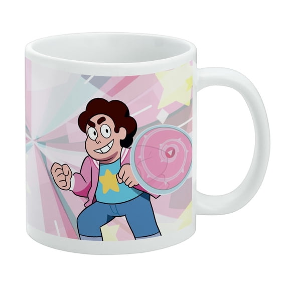 Steven Universe Steven Shield White Mug