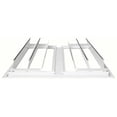 thumbnail image 2 of 30 in 35 7/8"H-W Aluminum Ceiling Truss Damper, 28-3/4 in x 33-7/8 in, Aluminum 4HA11, 2 of 7