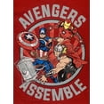 thumbnail image 2 of Marvel Avengers Boys' T-Shirt and Mesh Shorts Set (Toddler Boys), 2 of 4
