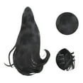 thumbnail image 4 of Unique Bargains 1 Pc Medium Length Ponytail Wig Hair Clips for Hair Extension 17.72" Length Black, 4 of 6