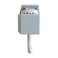 thumbnail image 2 of Retractable Wall Hook with Kawaii Peeking Cat Design, No Drill Decorative Hook for Keys Towels in Bathroom Kitchen, 2 of 6