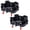 Black, variant on Heavy Duty Rolling Magnetic Sweeper 36 for Nails Screws Needles Collection, 30 Pound Capacity Push-Type with Quick Release