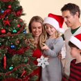 thumbnail image 1 of Teissuly Christmas Tree Decoration, Bows Hanging Items, Window Display, Scene Layout, Props, Christmas Decorations Teissuly WER202311273863, 1 of 5