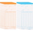 thumbnail image 1 of 1 juego de tarjetas de tiempo en inglés, tarjetas de tiempo de doble cara, tarjetas de papel de tiempo, tarjetas de tiempo de asistencia, 1 of 8