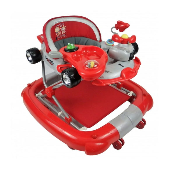 Andadera BABY TEK  EBANDADERA43 Mecedora Rojo -