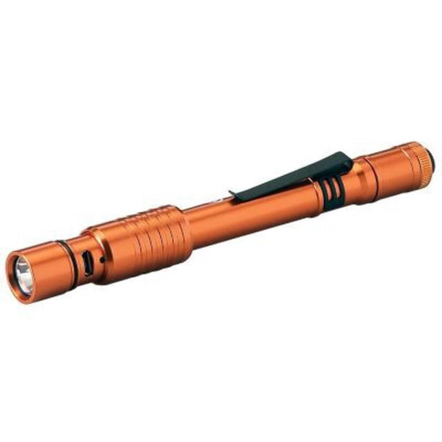 Linterna Streamlight Stylus Pro USB con 120 V AC naranja