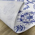 thumbnail image 5 of Ambesonne Paisley Place Mats Set of 4, Watercolor Mandala, Standard Size, Navy Blue White, 5 of 6