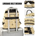 thumbnail image 3 of FORMRS Mini Backpack Purse for Women Quilted Travel Daypack Casual Shoulder Bag, Cute Bee Pattern, 3 of 7