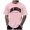 C149/Pink775, variant on Rggeeun Mens Tshirts Leopard Letter Print Solid Color Short Sleeve Crew Neck Loose Fit Soft Breathable for Summer Office Wear Casual Shirts,Black,Xxs
