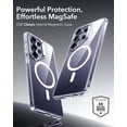thumbnail image 2 of Funda transparente magnética y resistente a golpes ESR para Galaxy S26, 2 of 8