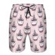 thumbnail image 3 of Balery Cute Cupcake Traje de Baño Estilo Hawaiano para Hombre, Shorts de Secado Rápido con Bolsillos-X-Large, 3 of 6
