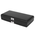 thumbnail image 1 of Reed Case,2 Layer Black Leather Moisture Proof Box Musical Instrument Accessories Next-Gen Design, 1 of 9