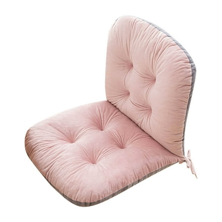 

Non Slip Seat Cushion Seat Cushions Button Tufted Sitting Pillow with Durable Fabric Cover Ideal for Dining Office or Rocking Chair 38x45x42cm Set of 1